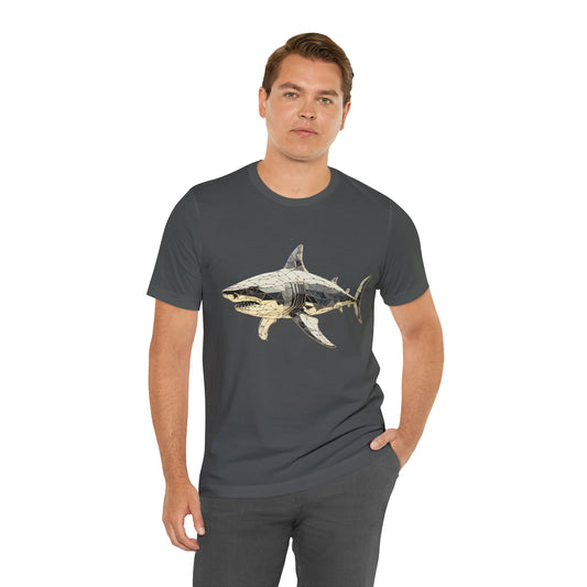 Fishy art collection: Shark triangulation design