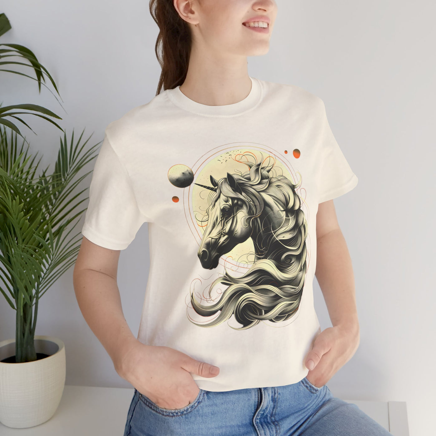 Dreamy Fantasy Horse T-shirt Design