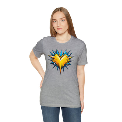 Hearts collection: Spikey heart UA style