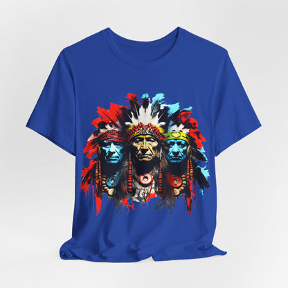 Three Apache Chiefs T-shirt design