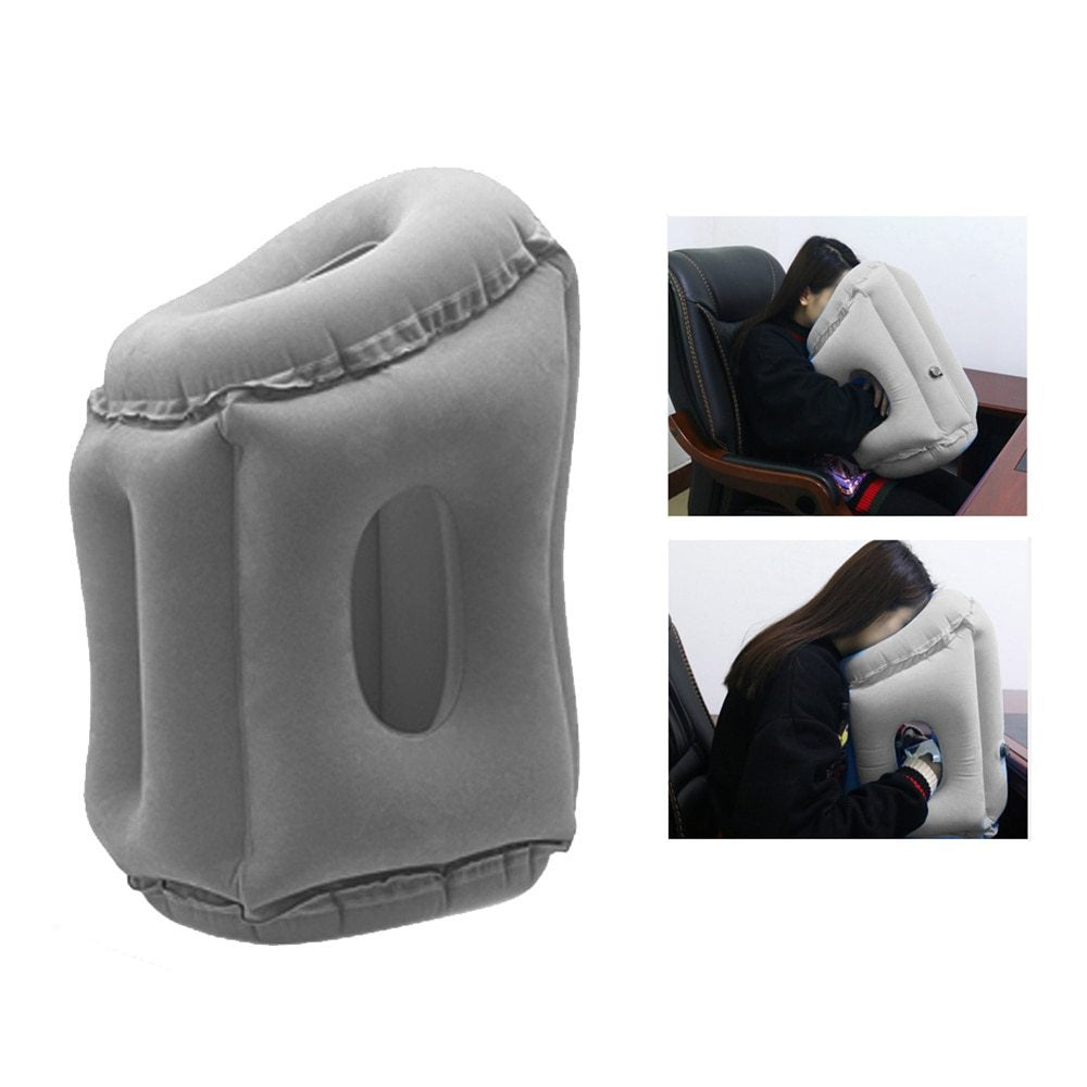 Sleeping inflatable pillow office travel nap pillow