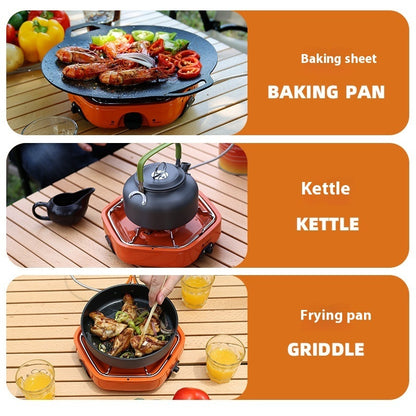 Outdoor Portable Gas Stove Portable Camping Picnic Stove Household Hot Pot Stove