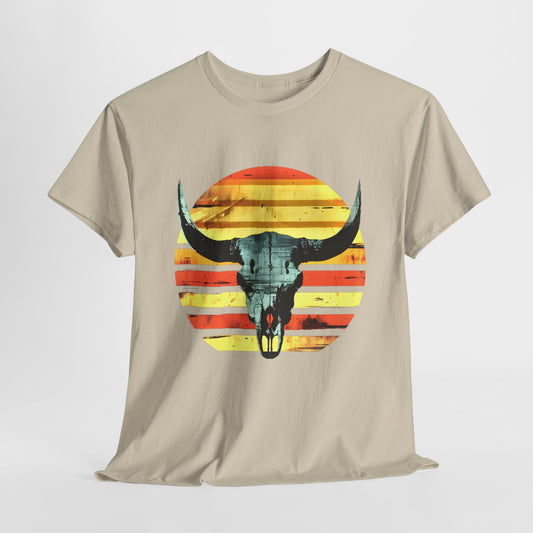 Desert Skull T-shirt design