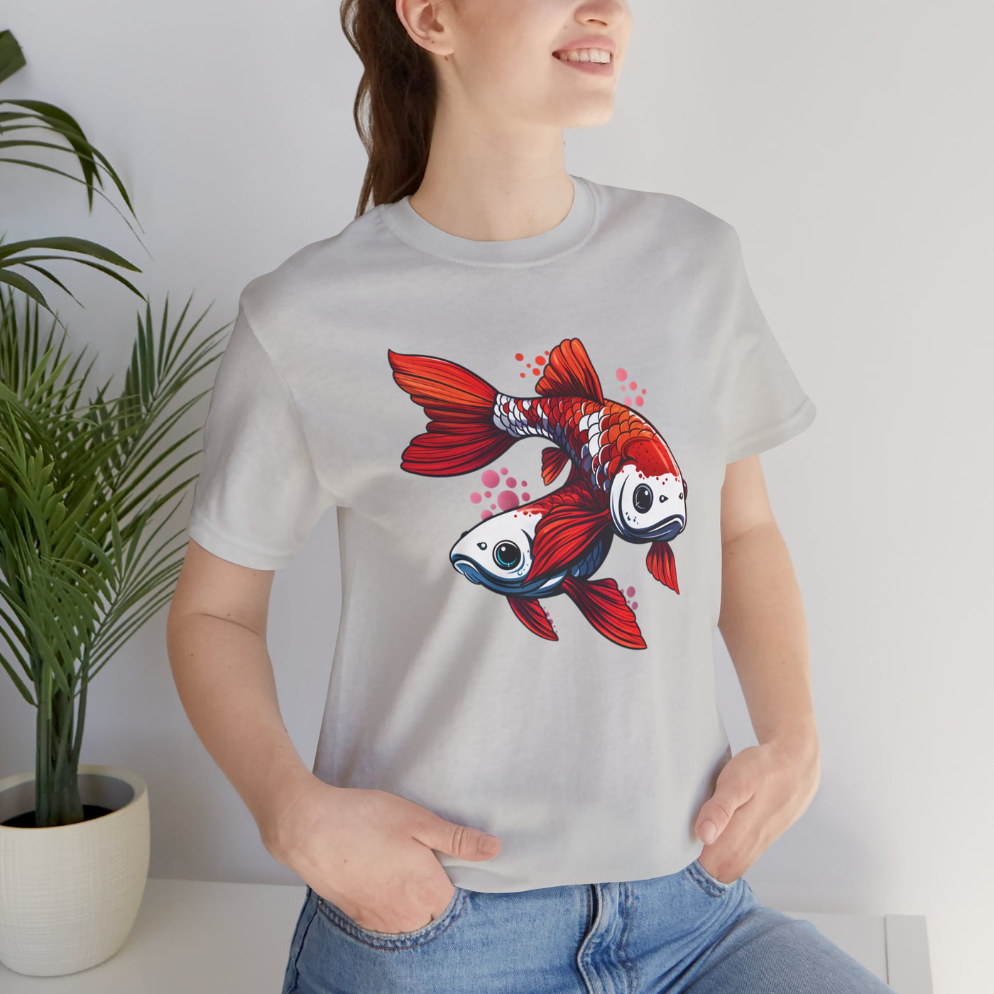 Koi Carp Fish T-shirt design