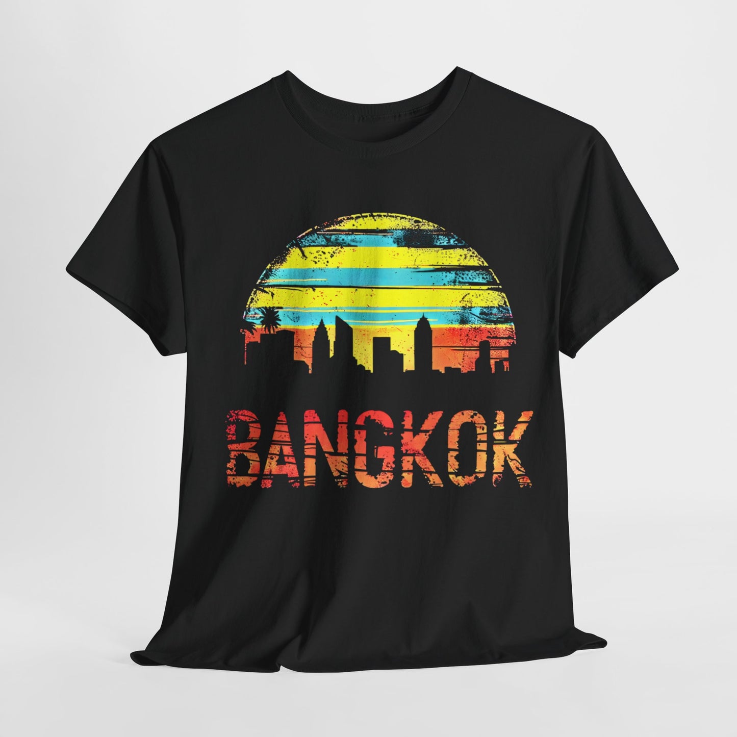 Bangkok Sunset T-Shirt – Embrace the Vibrant Beauty of Thailand’s Capital!