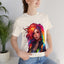 Rainbow Style Hair Avatar Girl T-Shirt