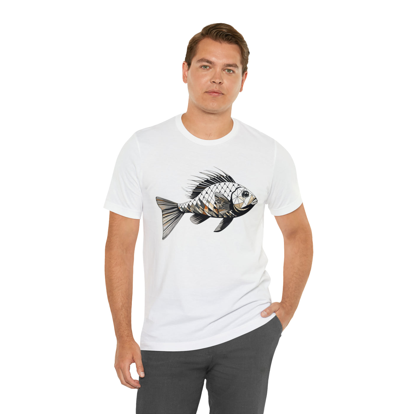 Fishy art design: Tilapia triangulation design