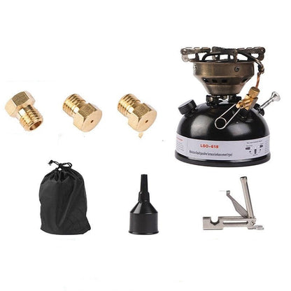 Outdoor Portable Integrated Windproof Stove