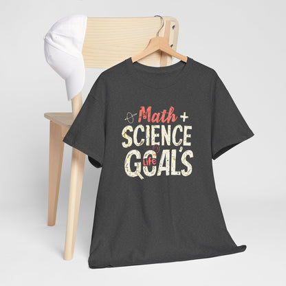 Math Life Goals STEM T-Shirt | Unisex Mathematics Enthusiast Tee | Educational Math Design