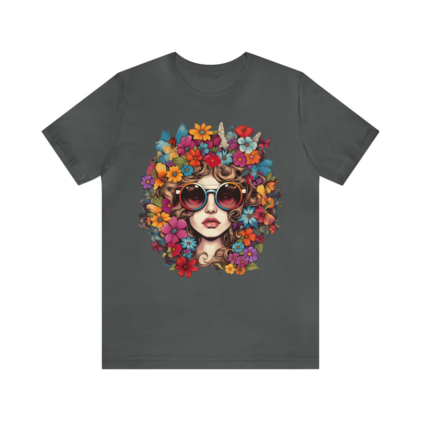 Flower power collection: Flower Power Girl Art