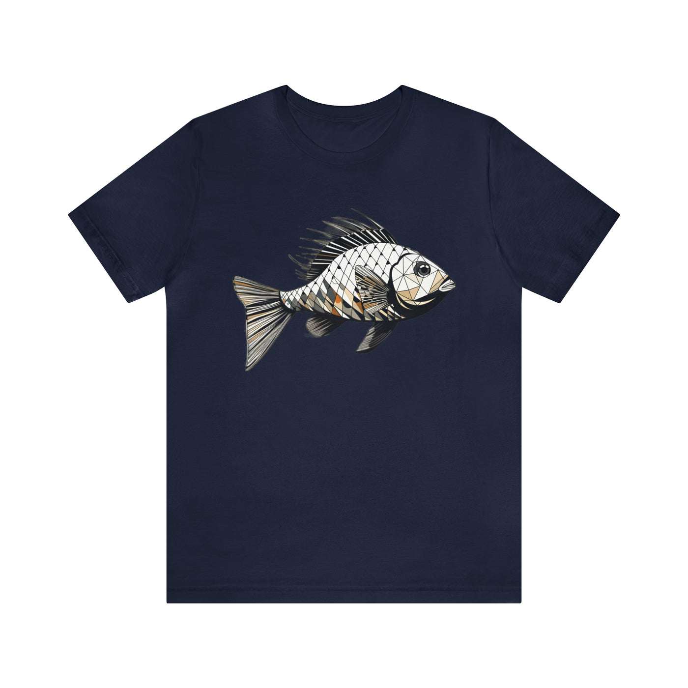 Fishy art design: Tilapia triangulation design