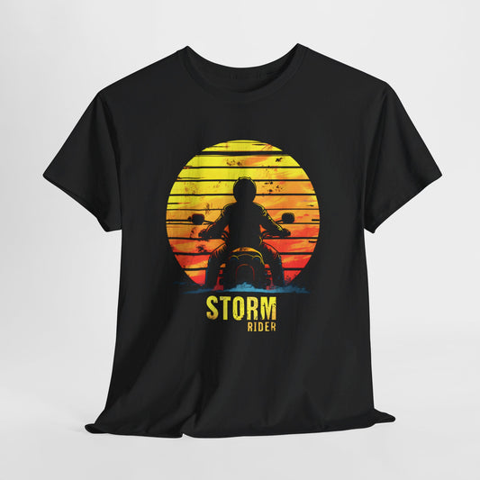 "Storm Rider" T-Shirt – Embrace the Power of the Storm with Bold Graphic Design