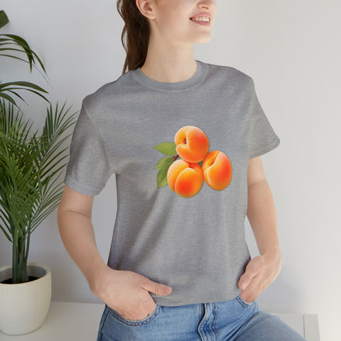 Sweet fruits collection: Three Ripe Apricots