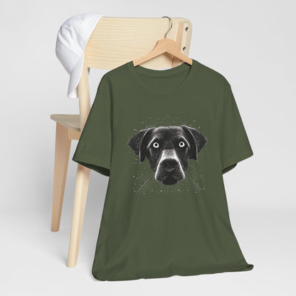 Black Retriever Pet T-shirt design