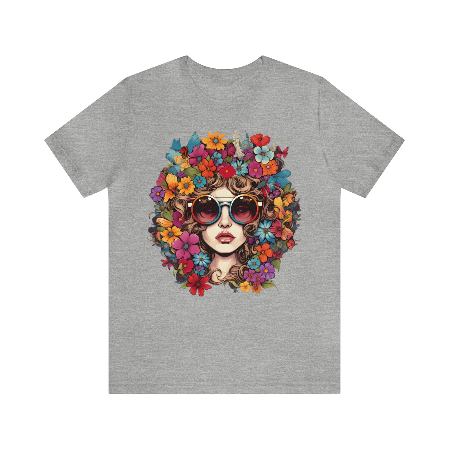 Flower power collection: Flower Power Girl Art