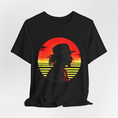 Rastaman Sunset T-shirt design