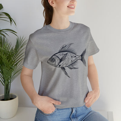 Fishy design collection: Line art fish design