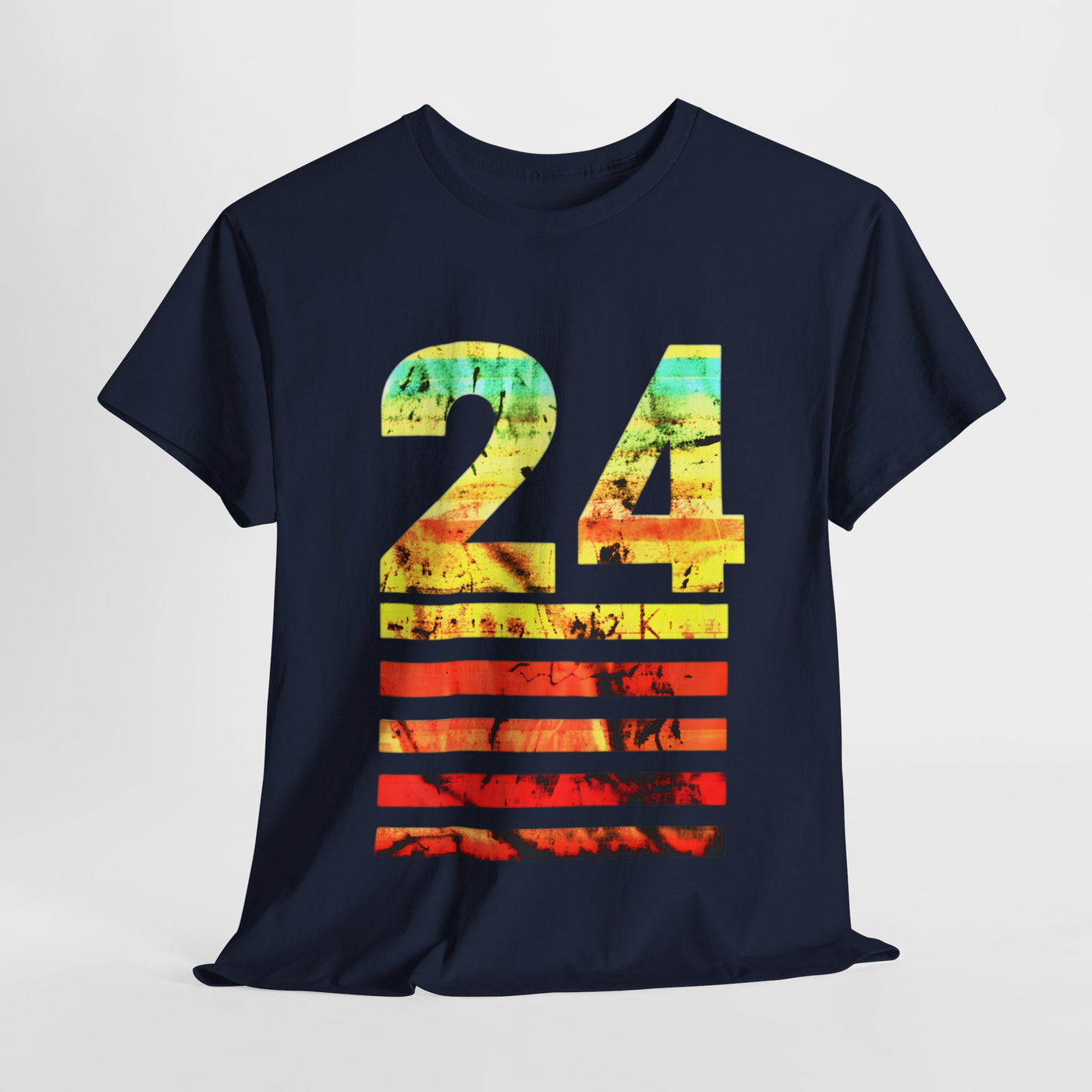 Number 24 Sunset T-Shirt | Iconic Sportswear for Fans and Athletes