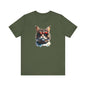 Cool cat in sunglasses t-shirt design