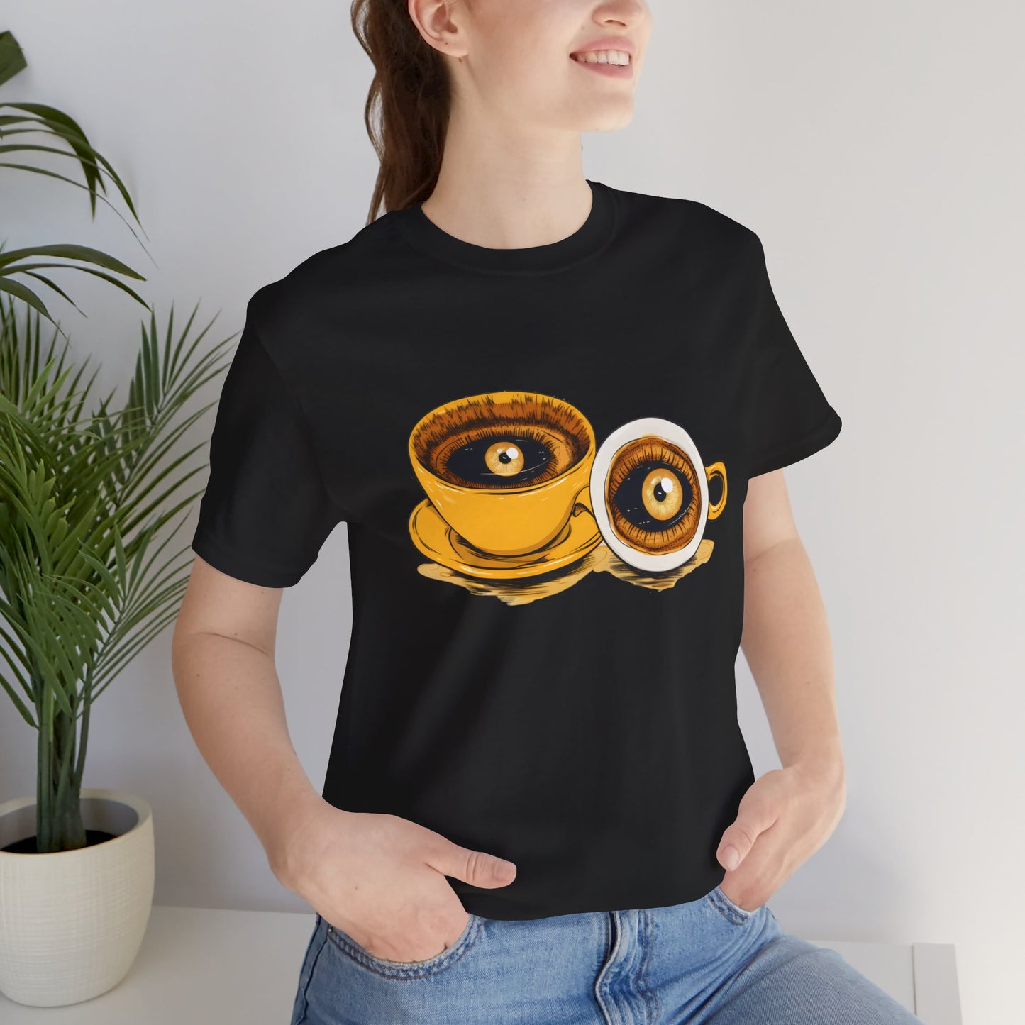 Ai Gone Wrong Strange Morning Coffee T-shirt design