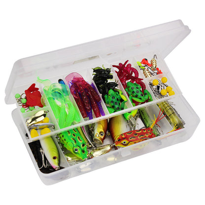 141 Pieces Of Lure Set With Multiple Swimming Layers Fishing Bait Set