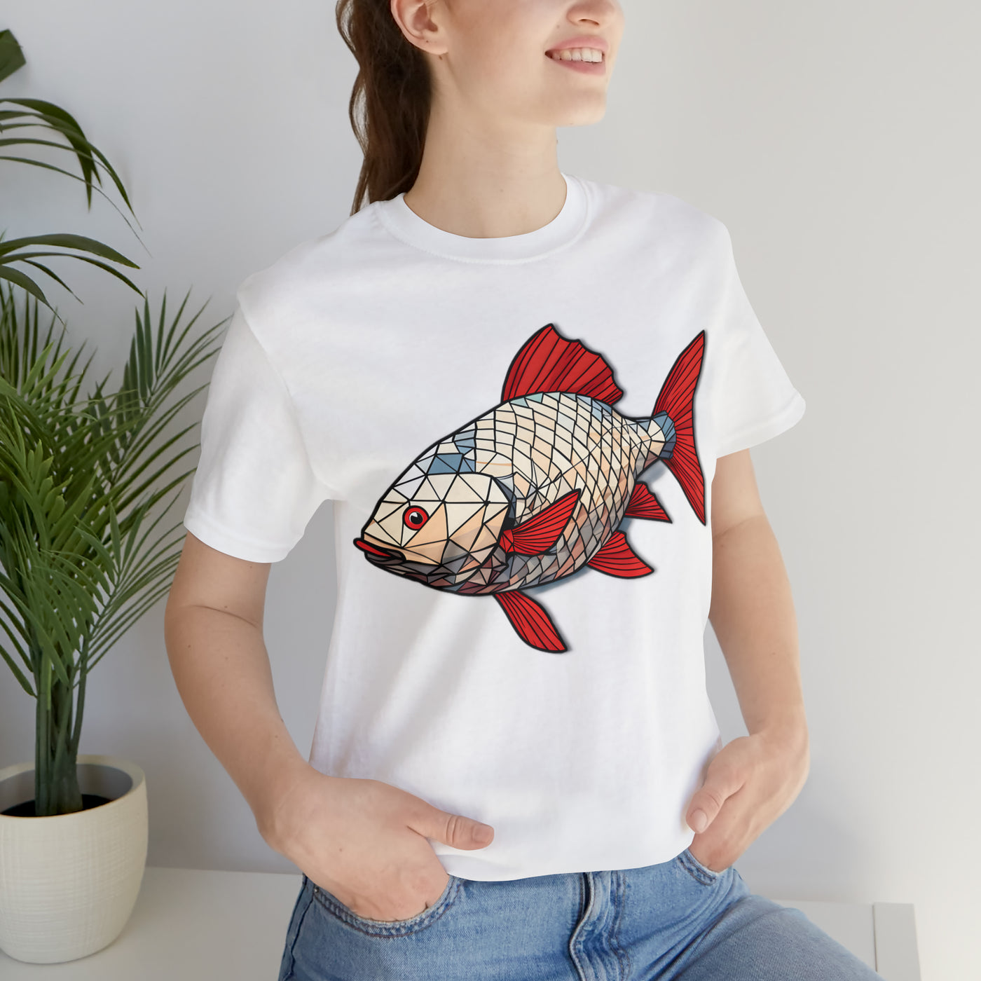 Fishy art collection: Rudd fish triangulation