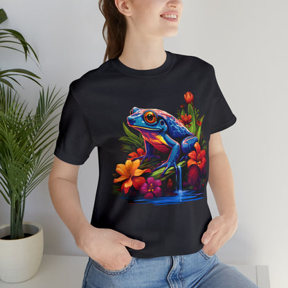 Super frogs collection: Dart frog in flowers