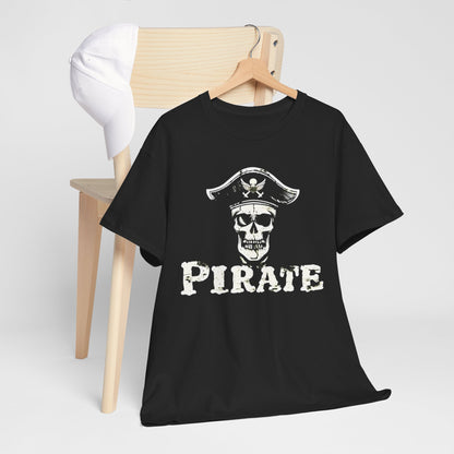 "Skull Captain Pirate" Maritime T-Shirt