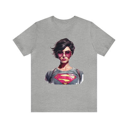 Blonde ambition collection: Anti blonde super girl in pink sunglasses