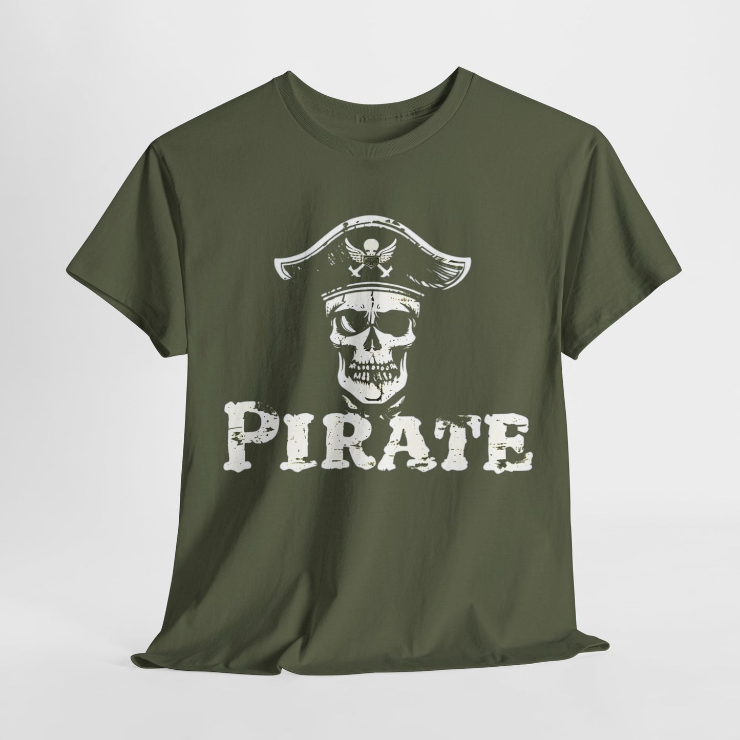 "Skull Captain Pirate" Maritime T-Shirt