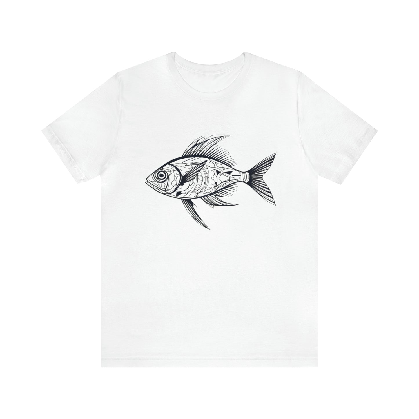 Fishy design collection: Line art fish design