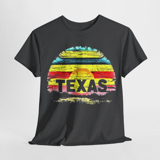 Texas Sunset Dreams T-shirt – Dreamy Lone Star State Graphic Tee