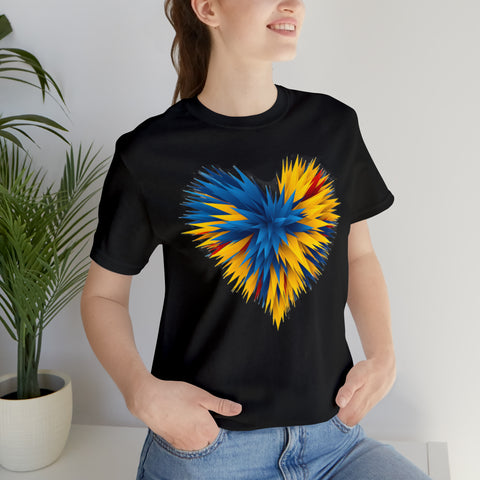 Hearts collection: Spikey Spirit of Ukraine Heart