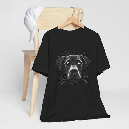 Black Retriever Pet T-shirt design