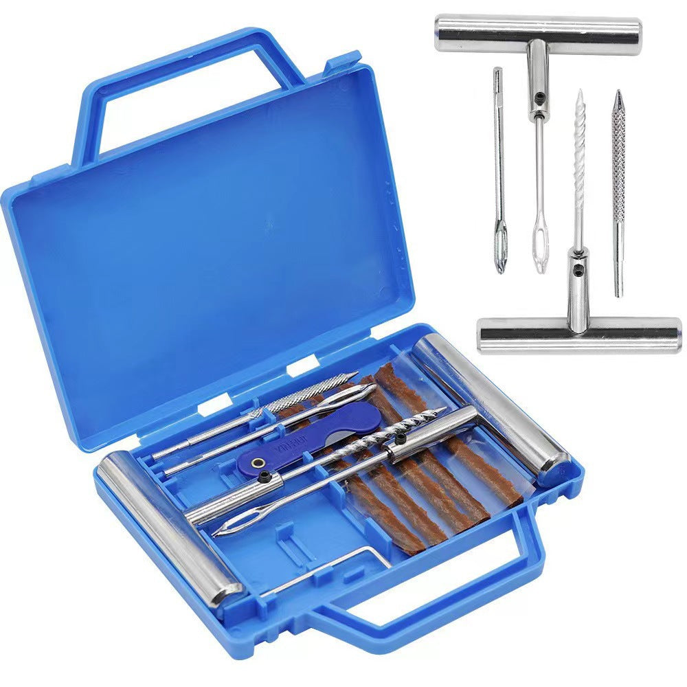 Car Tire Repairing Tools Set Emergency