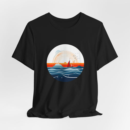 Maritime art collection: Simple sunset