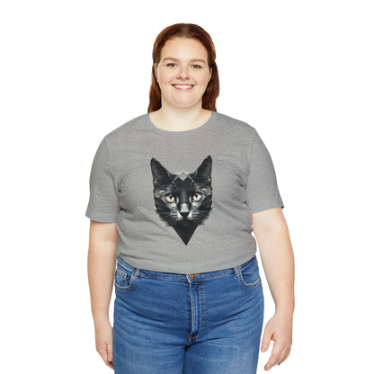 Beloved cats collection: Black Cat in a Triangle