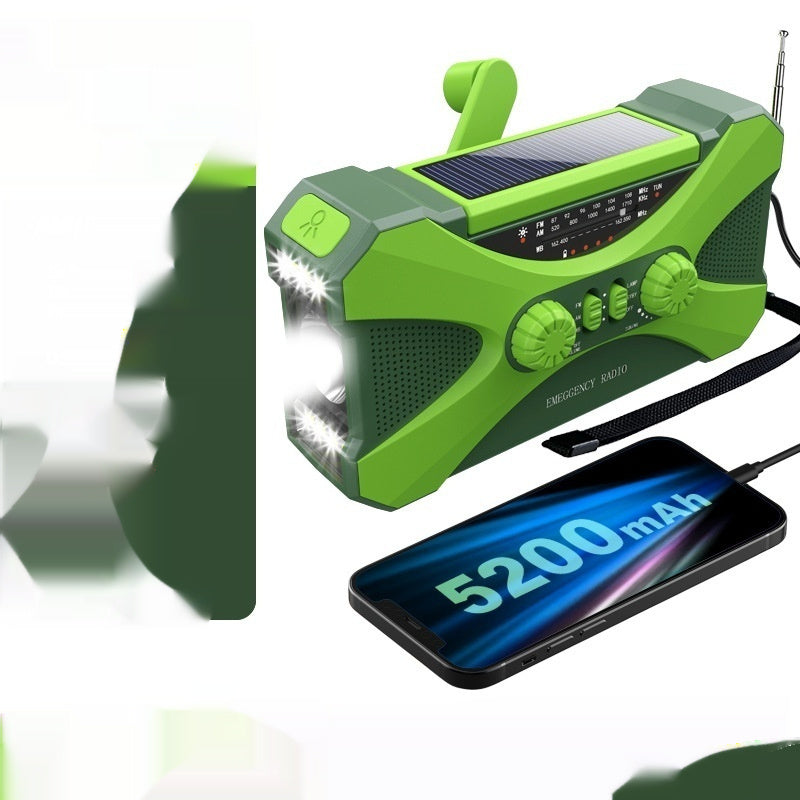 Multifunctional Emergency Power Supply Solar Portable Lighting Radio
