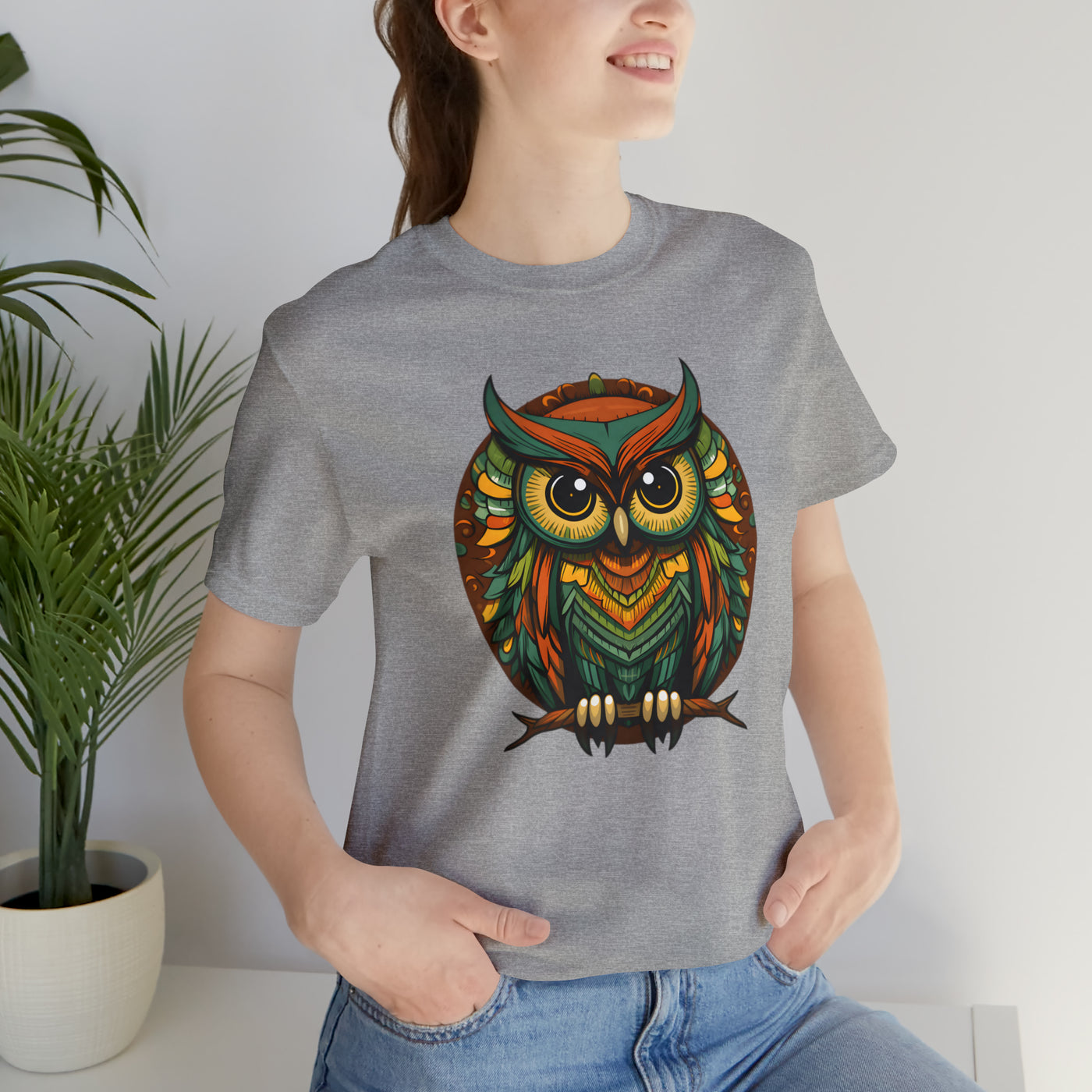 Power of birds: Cartoon owl