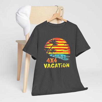 "4x4 Sunset Vacation Adventure T-Shirt – Ride Into the Horizon"