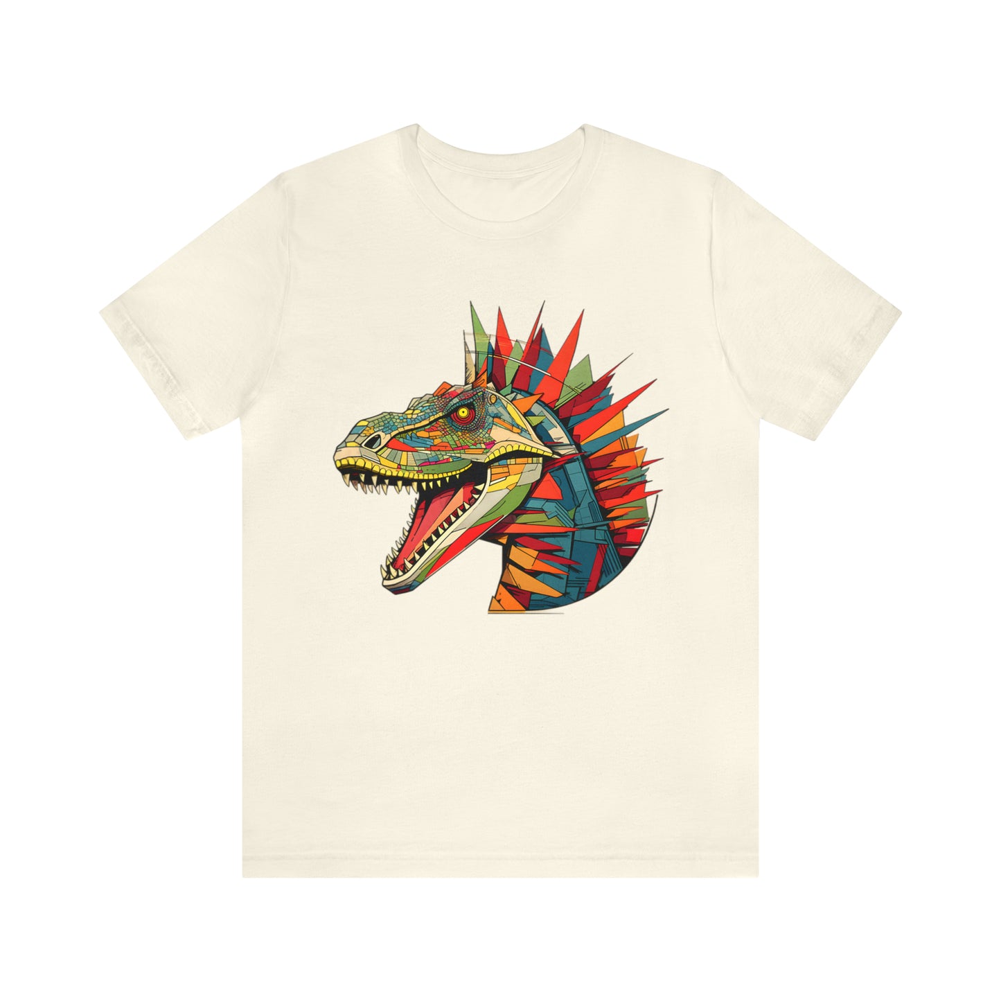 Dinosaurs collection: Colorful t-rex with spikes