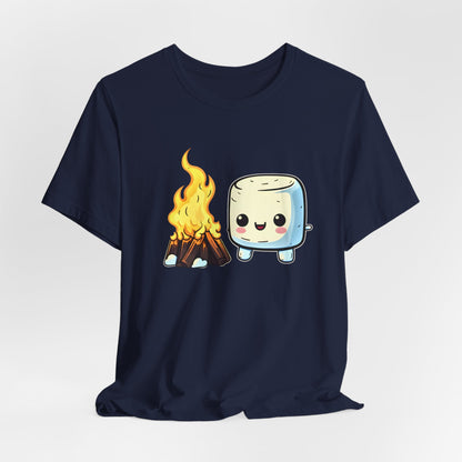 Marshmallow Bonfire T-shirt design