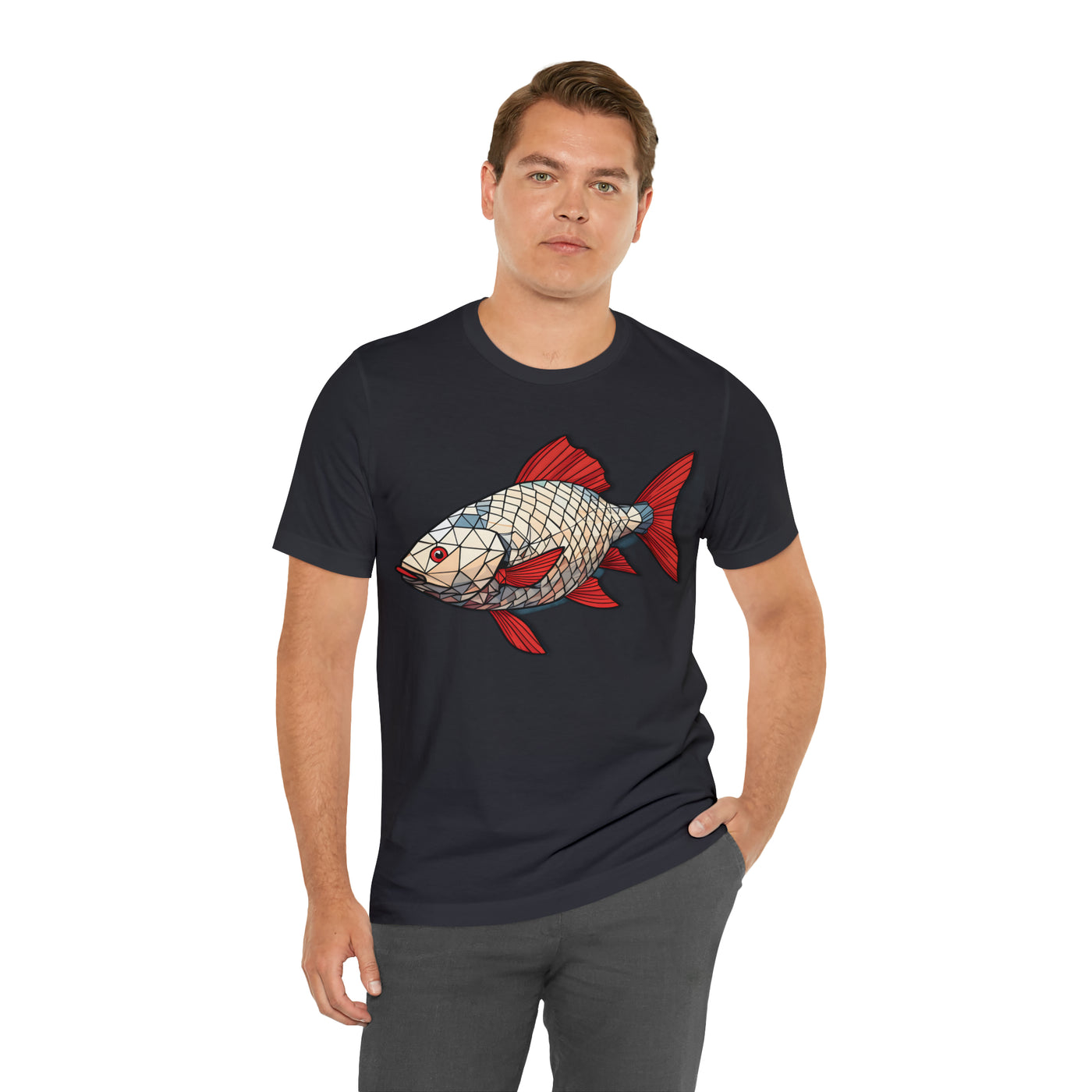 Fishy art collection: Rudd fish triangulation