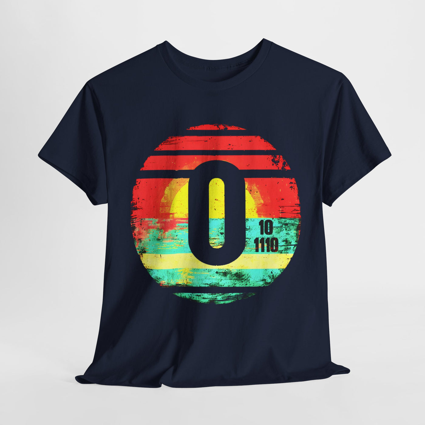 Zero Binary Numbers T-Shirt | Sleek and Minimalist Tech-Inspired Graphic Tee