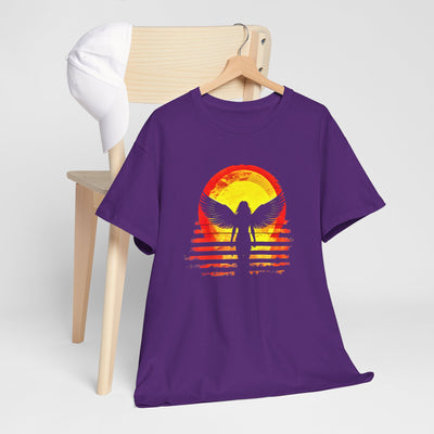 Angel Sunset T-shirt design