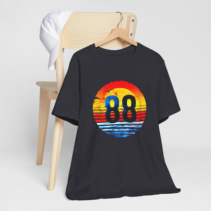 Lucky "88" Number T-shirt design