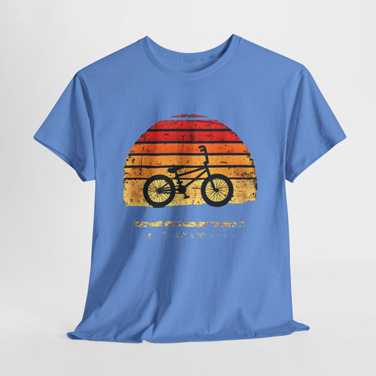 BMX Bike Sunset T-shirt design