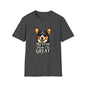 Corgi Lover T-Shirt - My Corgi Thinks I'm Great, Cute Dog Tee, Pet Owner Gift, Animal Lover Apparel, Funny Dog Shirt