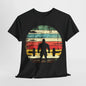 Heavy Weight Lifting Sunset T-shirt desing