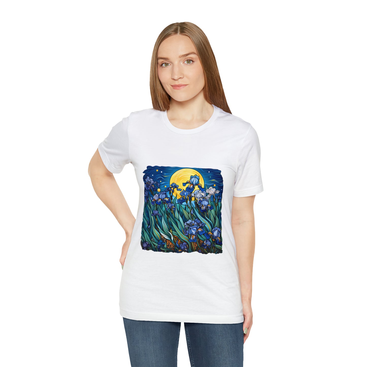 Van Gogh's style collection: Irises in Van Gogh's Style